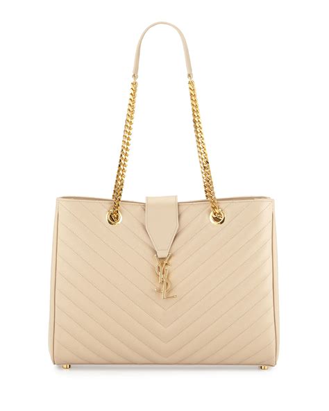 ysl shopper beige